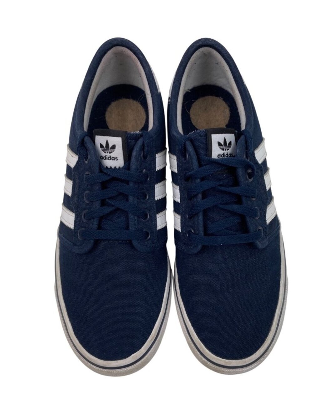 adidas Originals Seeley Womens Size 5.5 Navy Suede Skate Shoes LHV 029005 - Picture 5 of 11